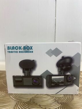 Black Box Dash Cam Traffic Recorder suction mount New